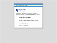 Tablet Screenshot of edu.identityfraud.com